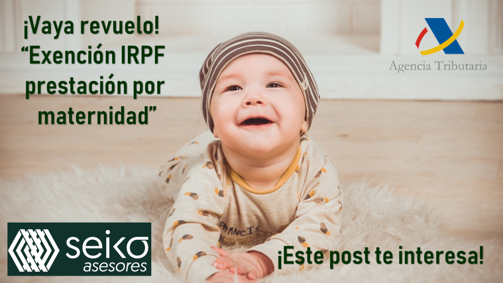 "Exención IRPF Maternidad en 5 puntos"