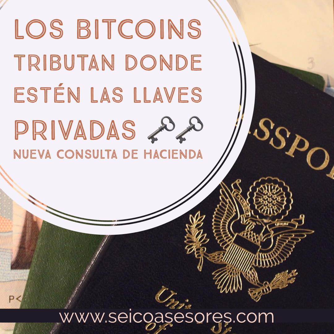 Nueva consulta de Hacienda: bitcoins y no residentes