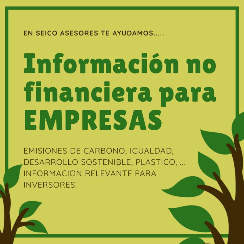 Información NO FINANCIERA (ESG). Cada vez más importante para inversores