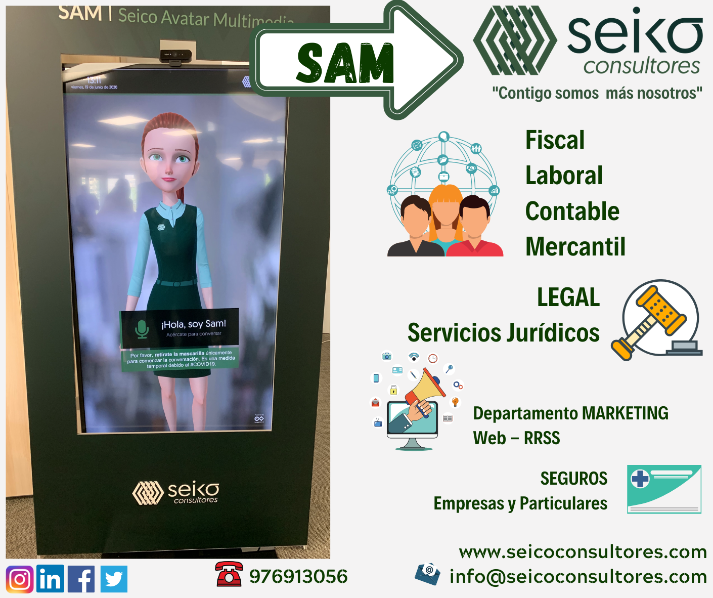 #Seico: De #Asesores a #Consultores ¡Bienvenid@ SAM!